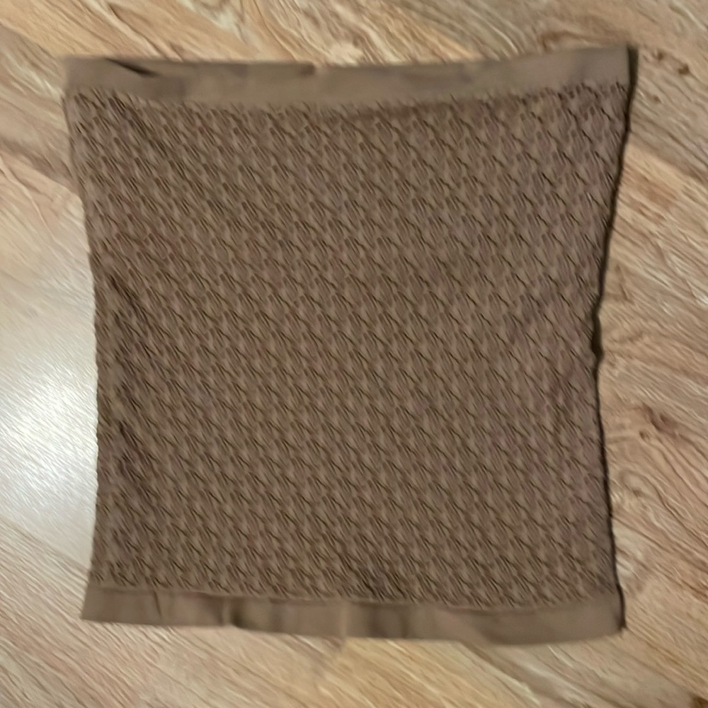 Free People Intimately/Honey woven tube top/Tan/L/EUC worn 1x